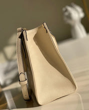 Load image into Gallery viewer, LOUIS VUITTON M44570 LV CARMEL HOBO BAG MAHINA LEATHER BEIGE MM
