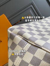 Load image into Gallery viewer, M40995 NEVERFULL WHITE DAMIER CANVAS BAGS, MM SIZE.
