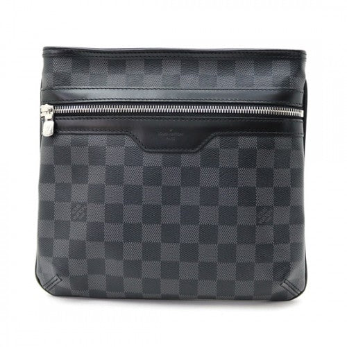 N58028 Thomas Messenger Bag Damier Graphite Canvas