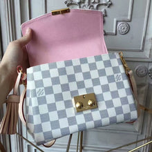 Load image into Gallery viewer, N41581 Croisette Crossbody Bag Damier Azur Canvas
