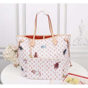 M44458 Neverfull MM Shoulder Monogram Canvas