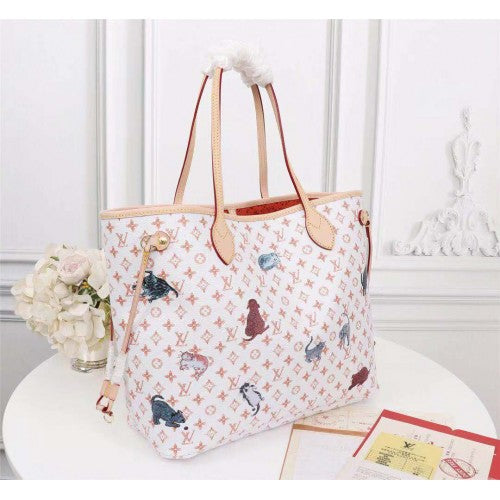 M44458 Neverfull MM Shoulder Monogram Canvas