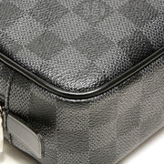 N47521 Toilet Pouch GM Damier Graphite Canvas