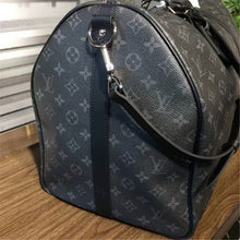 Load image into Gallery viewer, M40605 Keepall 55 Bandouliere Duffel Bag Monogram Eclipse Canvas
