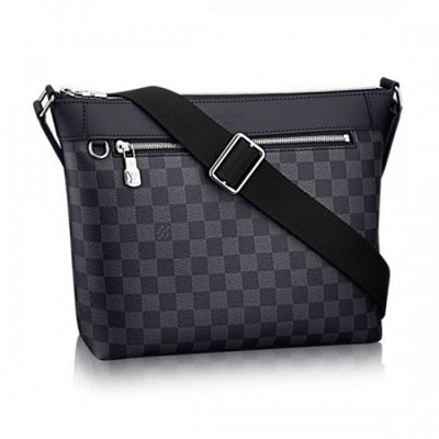 N40003 Mick PM Messenger Bag Damier Graphite Canvas