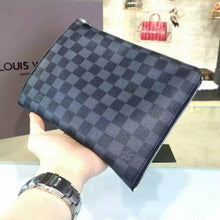 Load image into Gallery viewer, N41502 Pochette Jour PM Damier Graphite Canvas
