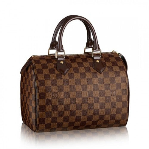 N41365 Speedy 25 Tote Bag Damier Ebene Canvas