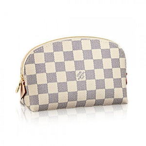 N60024 Cosmetic Pouch Damier Azur Canvas