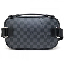 Load image into Gallery viewer, N41289 Ambler Hip Pack Damier Graphite Canvas
