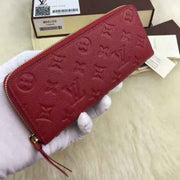 M60169 Clemence Wallet Monogram Empreinte Leather