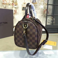 Load image into Gallery viewer, N41368 Speedy Bandouliere 25 Tote Bag Damier Ebene Canvas
