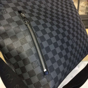 N41106 Mick MM Messenger Bag Damier Graphite Canvas