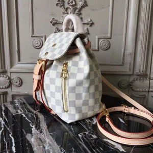 N44026 Sperone BB Backpack Damier Azur Canvas