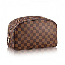 Load image into Gallery viewer, N47624 Toiletry Bag 25 Damier Ebene Canvas
