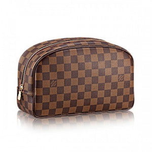 N47624 Toiletry Bag 25 Damier Ebene Canvas