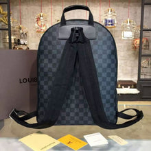 Load image into Gallery viewer, N41473 Josh Backpack Damier Graphite Canvas
