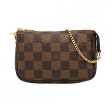 Load image into Gallery viewer, N58009 Mini Pochette Accessoires Damier Ebene Canvas
