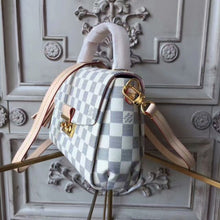 Load image into Gallery viewer, N41581 Croisette Crossbody Bag Damier Azur Canvas
