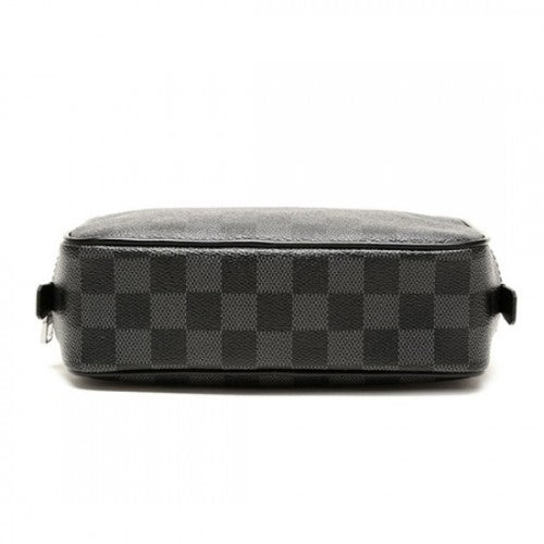 N47521 Toilet Pouch GM Damier Graphite Canvas