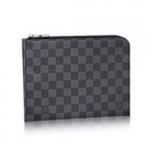 Load image into Gallery viewer, N41502 Pochette Jour PM Damier Graphite Canvas
