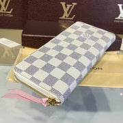 N61264 Clemence Wallet Damier Azur Canvas