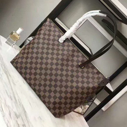 N41013 Iena MM Shoulder Bag Damier Ebene Canvas