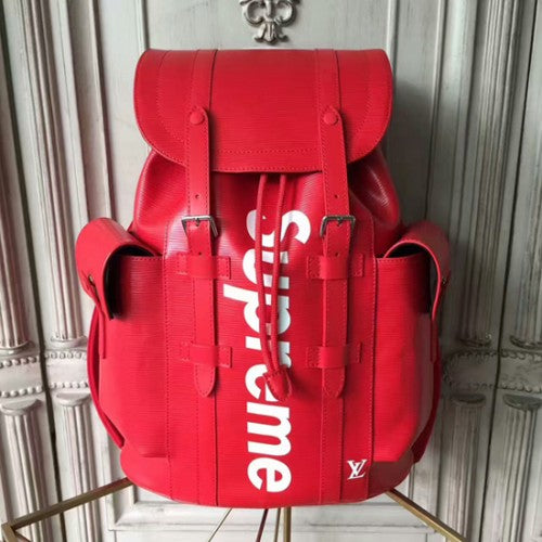 x Supreme M53414 Christopher PM Backpack Epi Leather