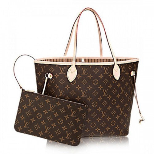 M40995 Neverfull MM Shoulder Bag Monogram Canvas