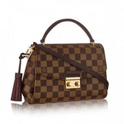 N53000 Croisette Crossbody Bag Damier Ebene Canvas