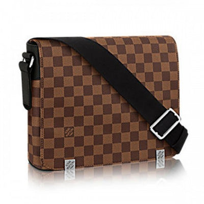 N41031 District PM Messenger Bag Damier Ebene Canvas