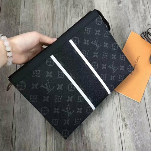 M64440 Pochette Voyage MM Monogram Eclipse Canvas