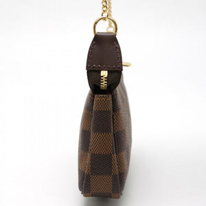 N58009 Mini Pochette Accessoires Damier Ebene Canvas