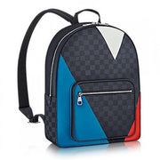 N41612 Josh Backpack Damier Cobalt Canvas