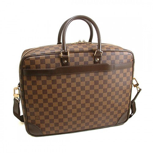 N41122 Porte-Documents Voyage GM Briefcase Damier Ebene Canvas