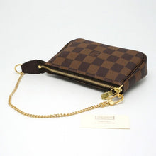 Load image into Gallery viewer, N58009 Mini Pochette Accessoires Damier Ebene Canvas
