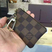 N62658 Key Pouch Damier Ebene Canvas