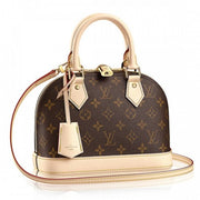 Louis Vuitton Alma BB Monogram Canvas Tote Bag