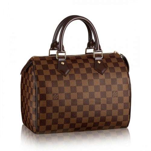 N41365 Speedy 25 Tote Bag Damier Ebene Canvas