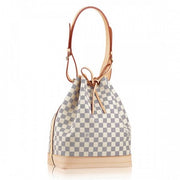 N42222 Noe Shoulder Bag Damier Azur Canvas