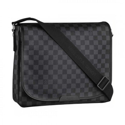 N58029 Daniel MM Messenger Bag Damier Graphite Canvas