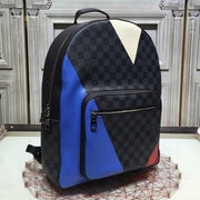 N41612 Josh Backpack Damier Cobalt Canvas