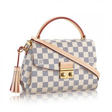 Load image into Gallery viewer, N41581 Croisette Crossbody Bag Damier Azur Canvas
