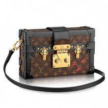 Load image into Gallery viewer, M40273 Petite Malle Monogram Canvas Crossbody Bag 
