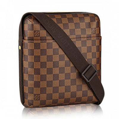 N41135 Trotteur Beaubourg Messenger Bag Damier Ebene Canvas