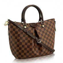 Load image into Gallery viewer, Louis Vuitton Siena Damier Ebene Canvas Tote Bag 
