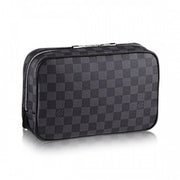 N47521 Toilet Pouch GM Damier Graphite Canvas