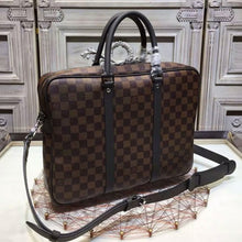 Load image into Gallery viewer, N41466 Porte-Documents Voyage PM Briefcase Damier Ebene Canvas
