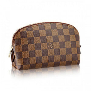 N47516 Cosmetic Pouch Damier Ebene Canvas