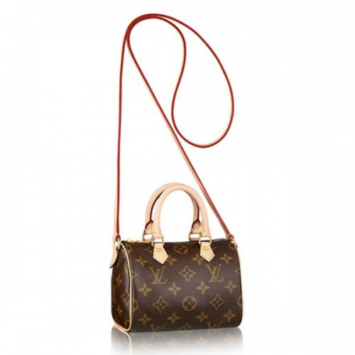 M61252 Nano Speedy Crossbody Bag Monogram Canvas