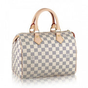 N41371 Speedy 25 Tote Bag Damier Azur Canvas